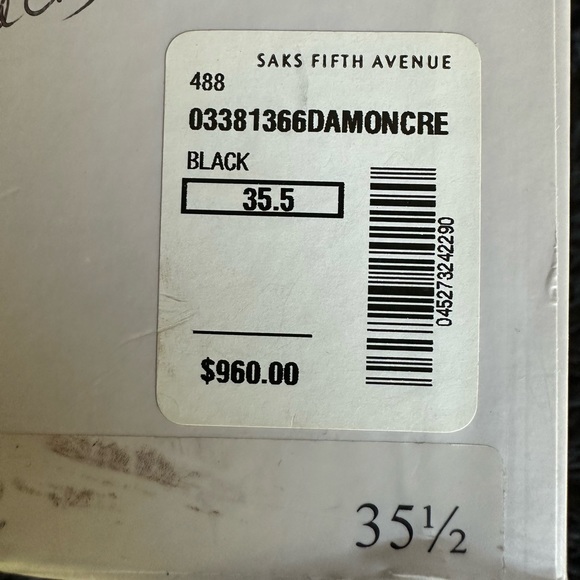 Jimmy Choo bejeweled black satin pumps - Picture 7 of 7